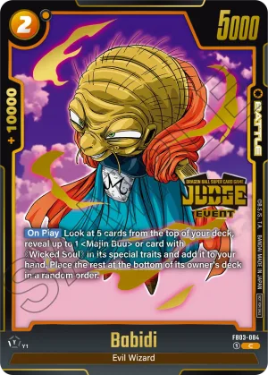 FB03-084 Babidi (Alt art)
