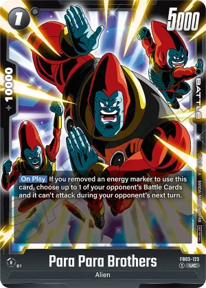FB03-123 Para Para Brothers (Alt art)
