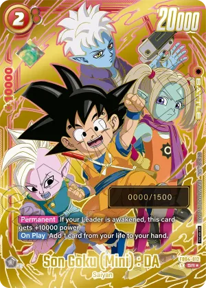 FB04-012 Son Goku (Mini) : DA (Alt art)