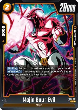 FB04-091 Majin Buu : Evil (Alt art)