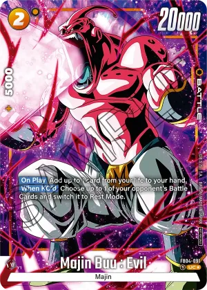 FB04-091 Majin Buu : Evil (Alt art)