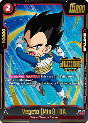 FB05-018 Vegeta (Mini) : DA (Alt art)