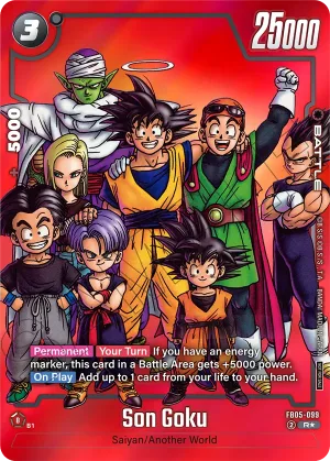 FB05-099 Son Goku (Alt art)