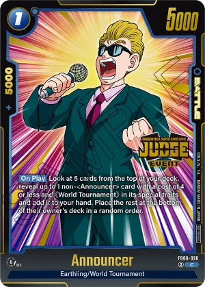 FB06-026 Announcer (Alt art)