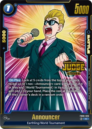 FB06-026 Announcer (Parallel)