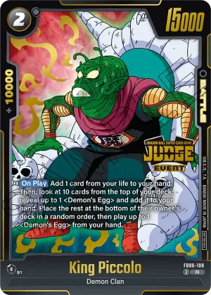 FB06-108 King Piccolo (Alt art)