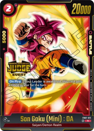 FB07-011 Son Goku (Mini) : DA (Alt art)