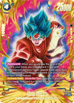 FB09-035 Son Goku (Alt art)