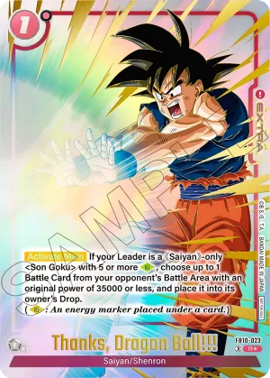 FB10-023 Thanks, Dragon Ball!!! (Alt art)