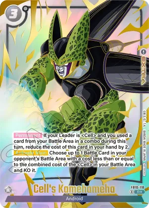 FB10-118 Cell's Kamehameha (Alt art)