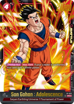 FP-013 Son Gohan : Adolescence (Alt art)
