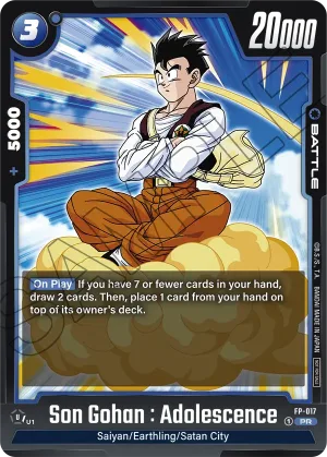 FP-017 Son Gohan : Adolescence