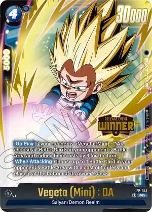 FP-041 Vegeta (Mini) : DA (Parallel)