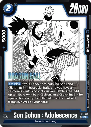 FP-058 Son Gohan : Adolescence