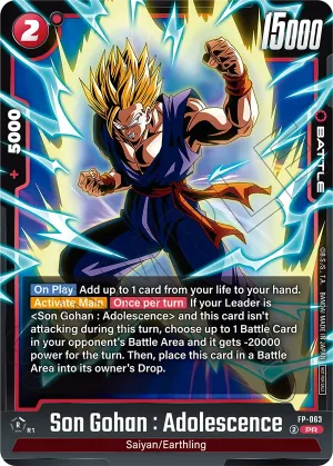 FP-063 Son Gohan : Adolescence