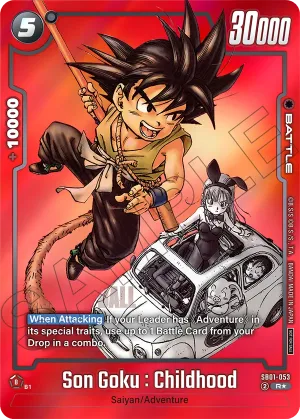 SB01-053 Son Goku : Childhood (Alt art)
