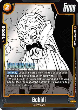 FB03-084 Babidi (Alt art)