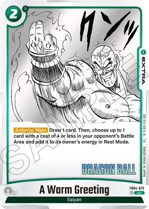 FB04-073 A Warm Greeting (Alt art)