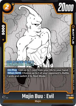 FB04-091 Majin Buu : Evil (Alt art)