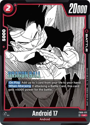 FB06-011 Android 17 (Alt art)