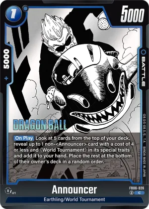 FB06-026 Announcer (Alt art)