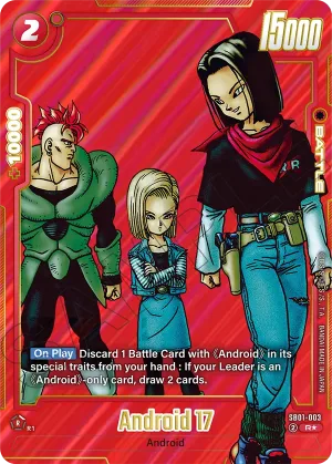 SB01-003 Android 17 (Alt art)