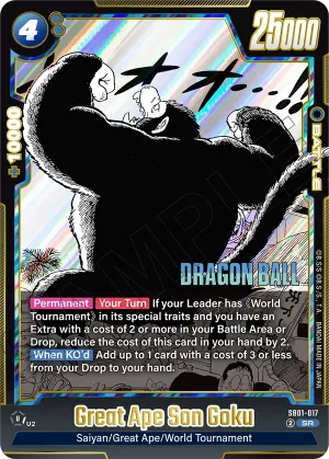 SB01-017 Great Ape Son Goku