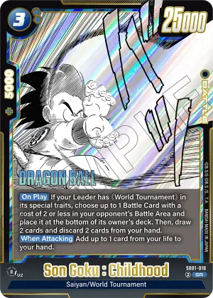 SB01-018 Son Goku : Childhood