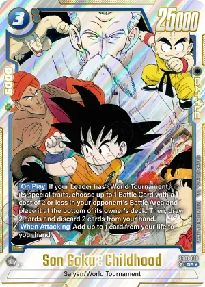 SB01-018 Son Goku : Childhood (Alt art)