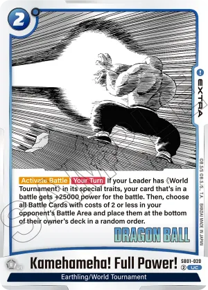 SB01-020 Kamehameha! Full Power!