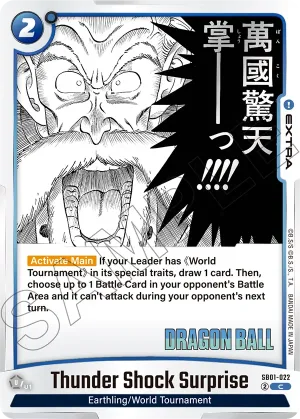 SB01-022 Thunder Shock Surprise