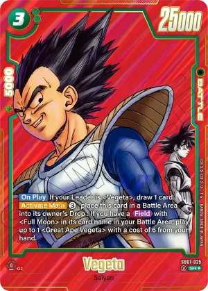 SB01-025 Vegeta (Alt art)