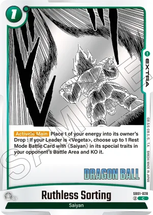 SB01-028 Ruthless Sorting