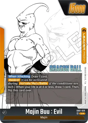SB01-029 Majin Buu : Evil (Parallel)