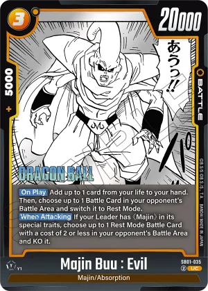 SB01-035 Majin Buu : Evil