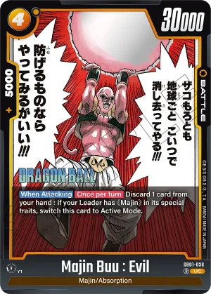 SB01-036 Majin Buu : Evil