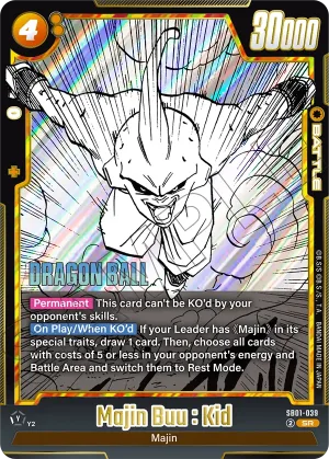 SB01-039 Majin Buu : Kid
