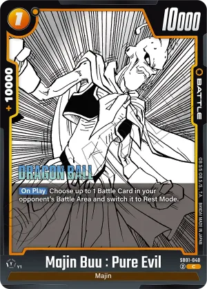 SB01-040 Majin Buu : Pure Evil
