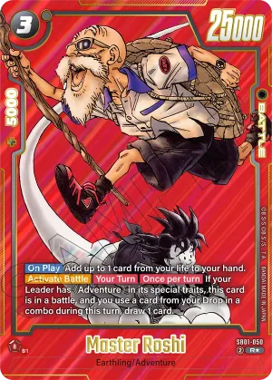 SB01-050 Master Roshi (Alt art)