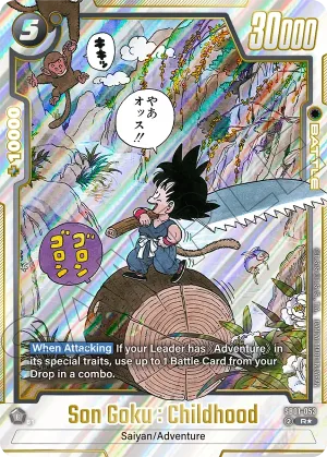 SB01-053 Son Goku : Childhood (Alt art)