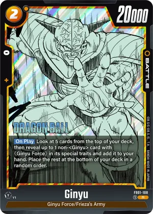 FB01-108 Ginyu (Alt art)