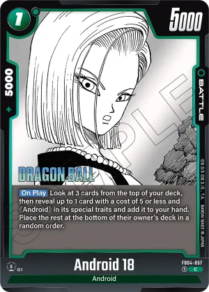 FB04-057 Android 18 (Alt art)