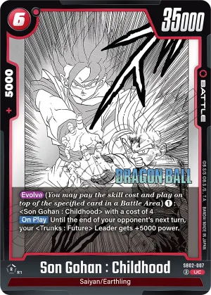 SB02-007 Son Gohan : Childhood