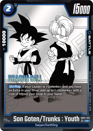 SB02-025 Son Goten/Trunks : Youth