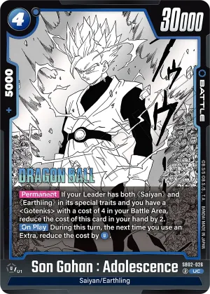 SB02-026 Son Gohan : Adolescence