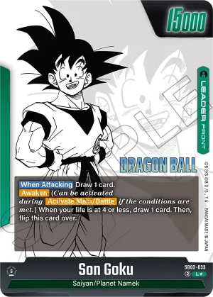 SB02-033 Son Goku (Parallel)