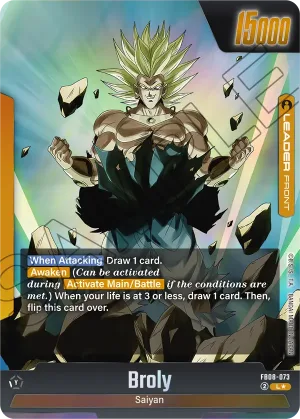 FB08-073 Broly (Alt art)