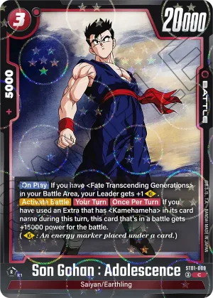 ST01-009 Son Gohan : Adolescence (Parallel)