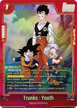 ST01-013 Trunks : Youth (Alt art)