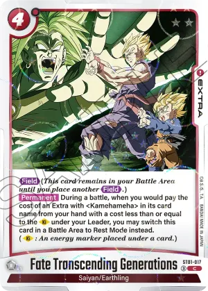 ST01-017 Fate Transcending Generations (Parallel)